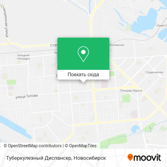 Карта Туберкулезный Диспансер