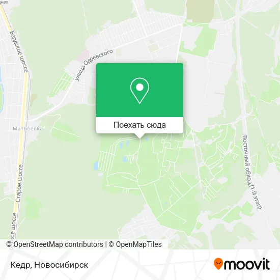 Карта Кедр