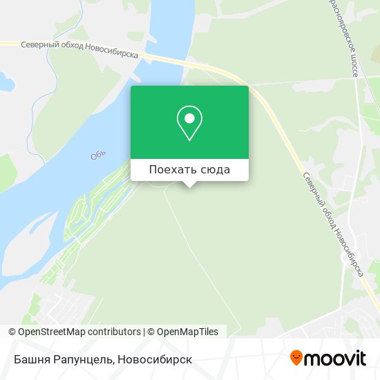 Карта Башня Рапунцель