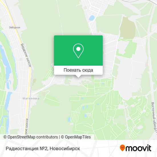 Карта Радиостанция №2