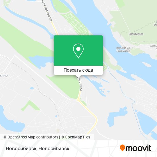 Карта Новосибирск