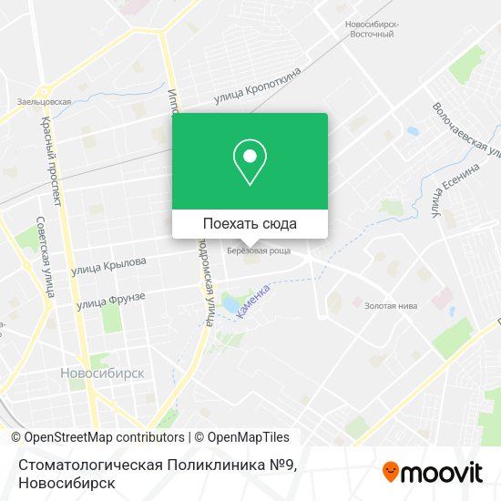 Карта Стоматологическая Поликлиника №9