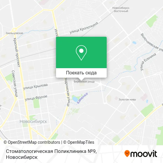 Карта Стоматологическая Поликлиника №9