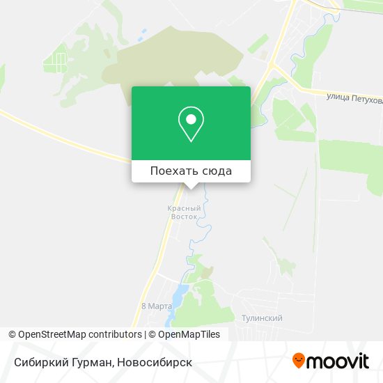 Карта Сибиркий Гурман