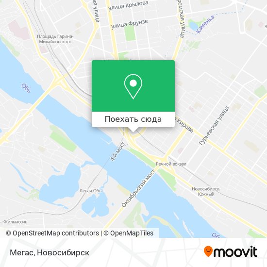 Карта Мегас