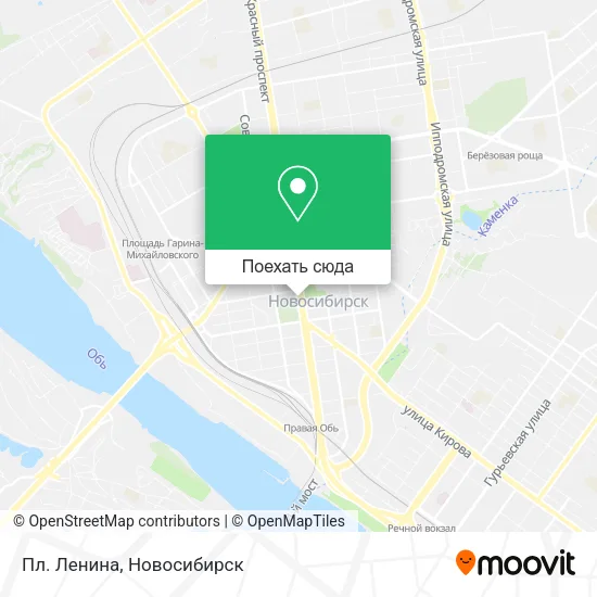 Карта Пл. Ленина