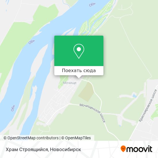 Карта Храм Строящийся
