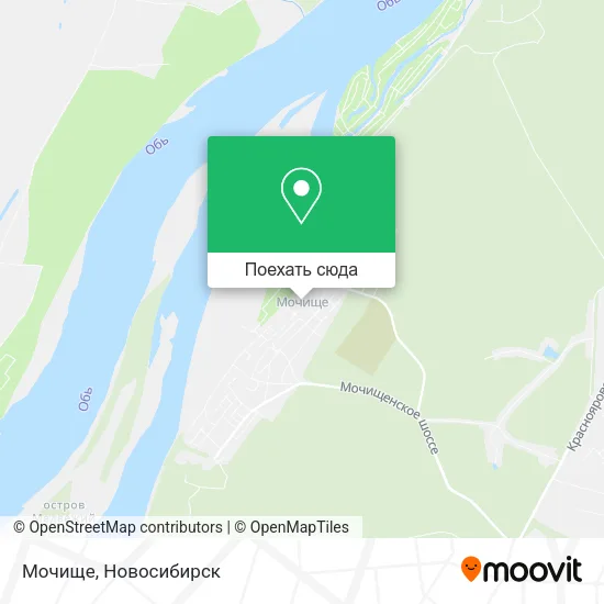 Карта Мочище