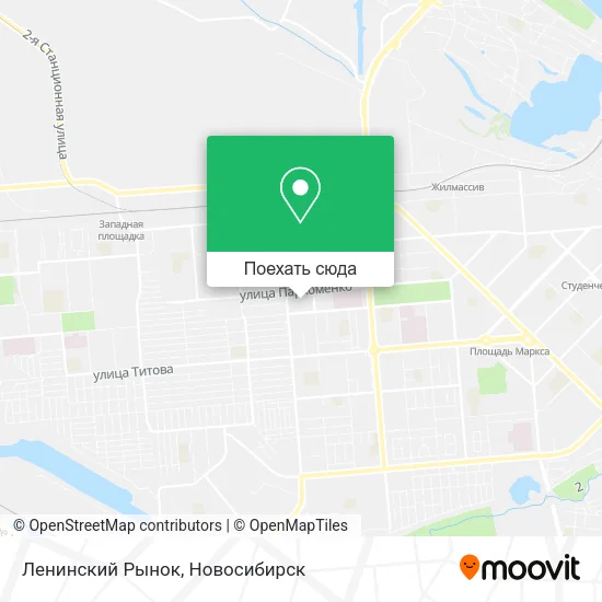 Карта Ленинский Рынок