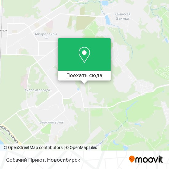 Карта Собачий Приют