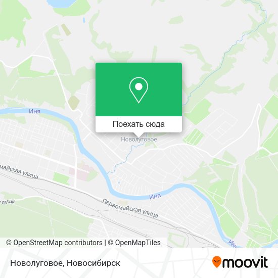 Карта Новолуговое