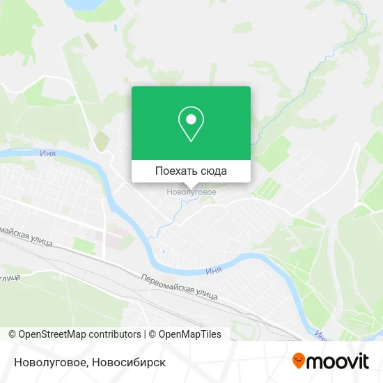 Карта Новолуговое