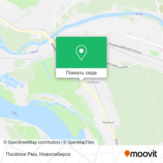 Карта Посёлок Рмз