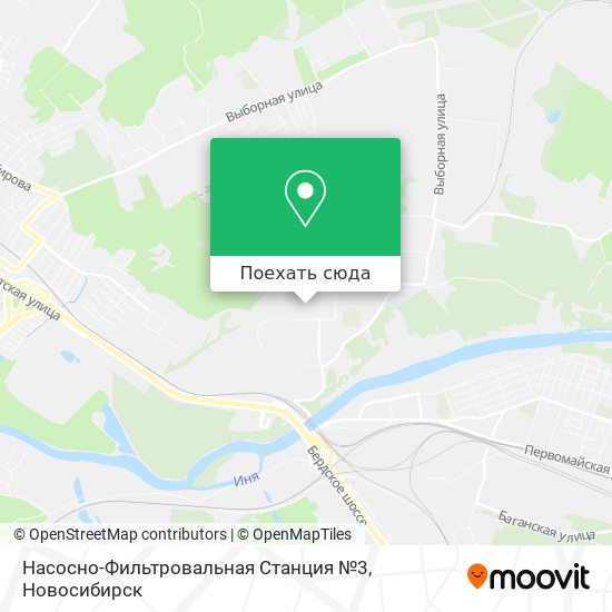 Карта Насосно-Фильтровальная Станция №3