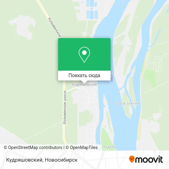 Карта Кудряшовский