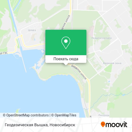 Карта Геодезическая Вышка