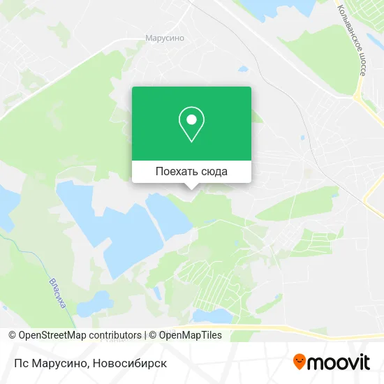 Карта Пс Марусино