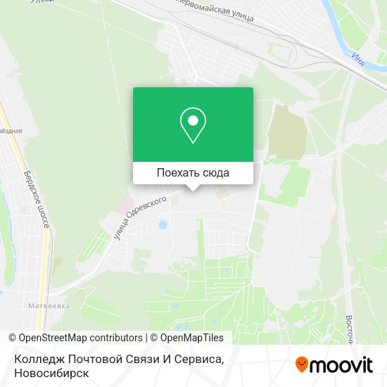 Карта Колледж Почтовой Связи И Сервиса