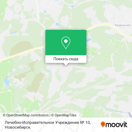 Карта Лечебно-Исправительное Учреждение № 10