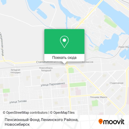 Карта Пенсионный Фонд Ленинского Района