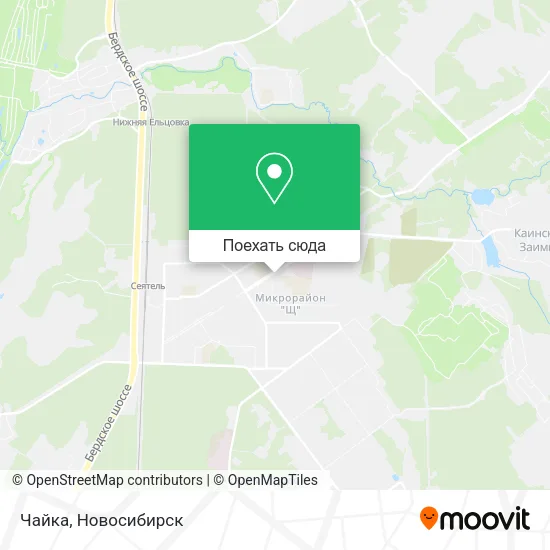 Карта Чайка