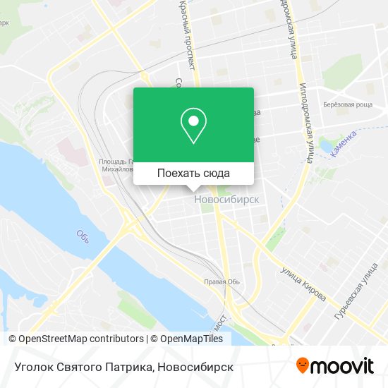 Карта Уголок Святого Патрика