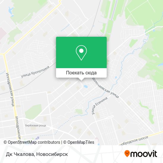 Карта Дк Чкалова