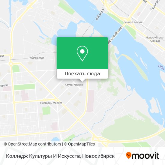 Карта Колледж Культуры И Искусств