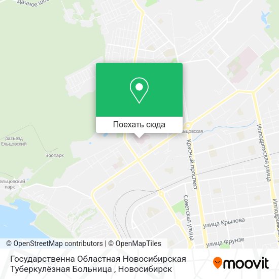 Карта Государственна Областная Новосибирская Туберкулёзная Больница