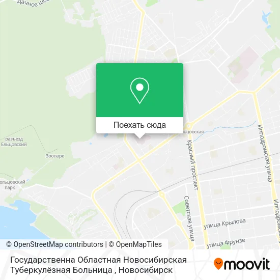 Карта Государственна Областная Новосибирская Туберкулёзная Больница
