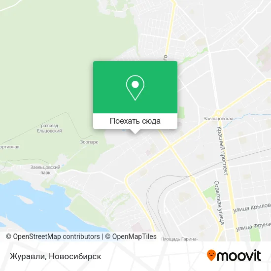 Карта Журавли