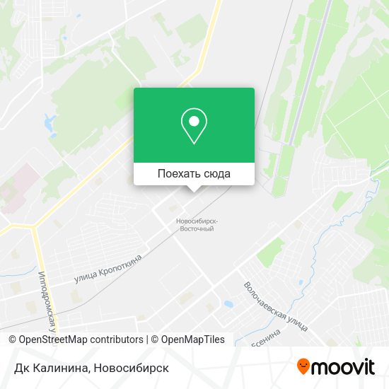 Карта Дк Калинина