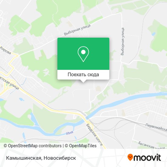 Карта Камышинская