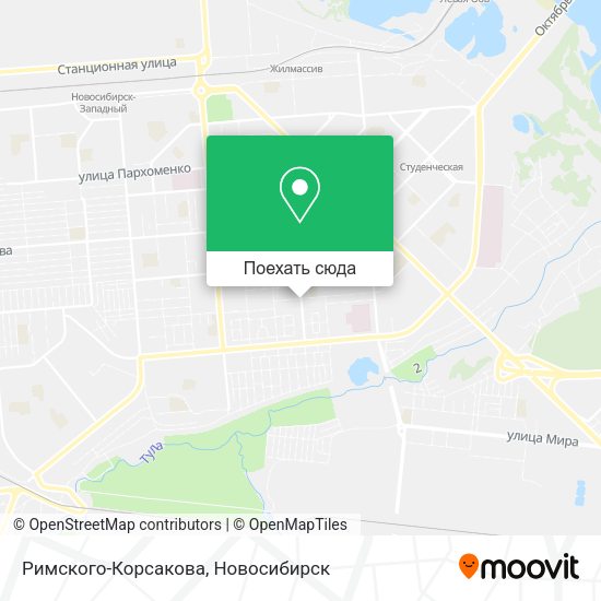 Карта Римского-Корсакова