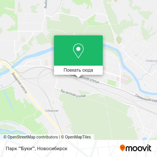 Карта Парк ""Буки""