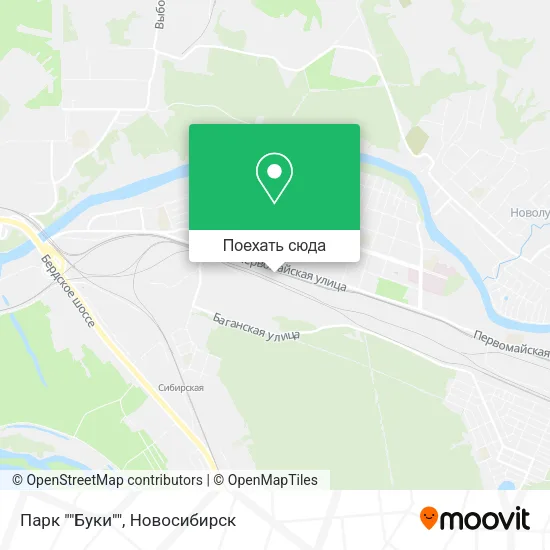 Карта Парк ""Буки""