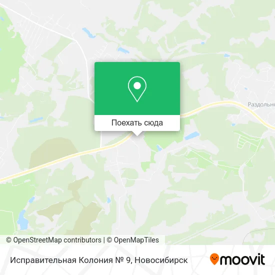 Карта Исправительная Колония № 9