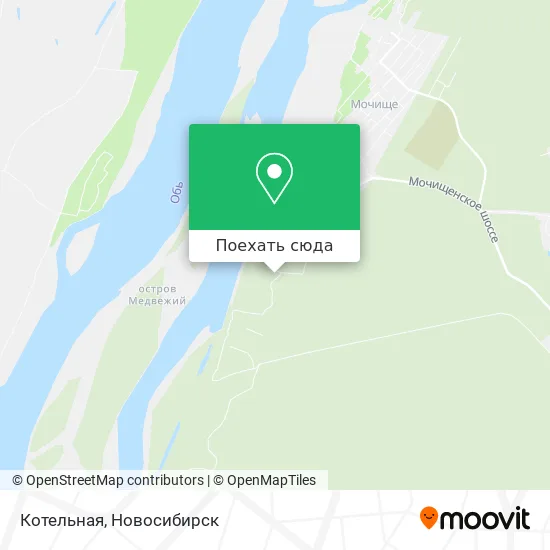 Карта Котельная