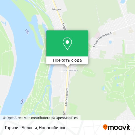 Карта Горячие Беляши