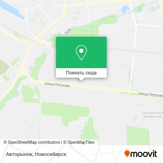 Карта Авторынок