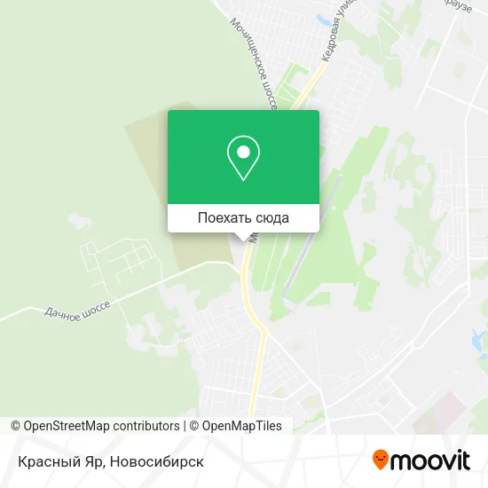 Карта Красный Яр