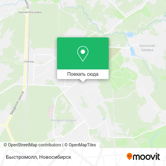 Карта Быстромолл