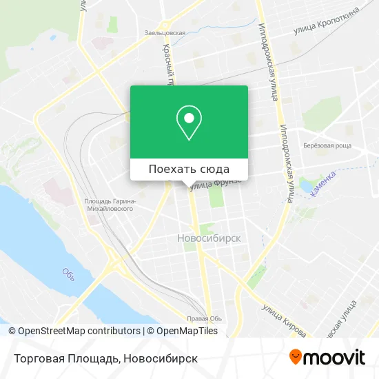 Карта Торговая Площадь