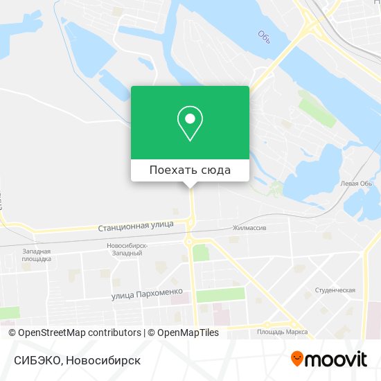 Карта СИБЭКО
