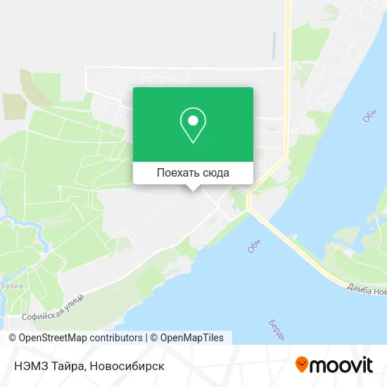 Карта НЭМЗ Тайра