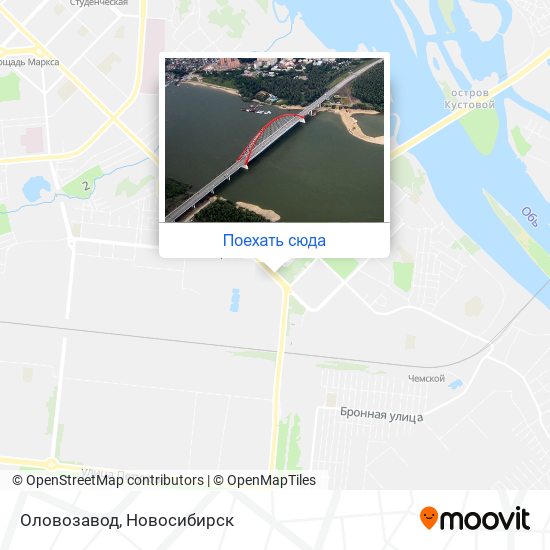 Карта Оловозавод