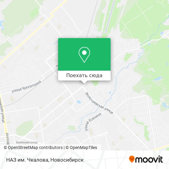 Карта НАЗ им. Чкалова