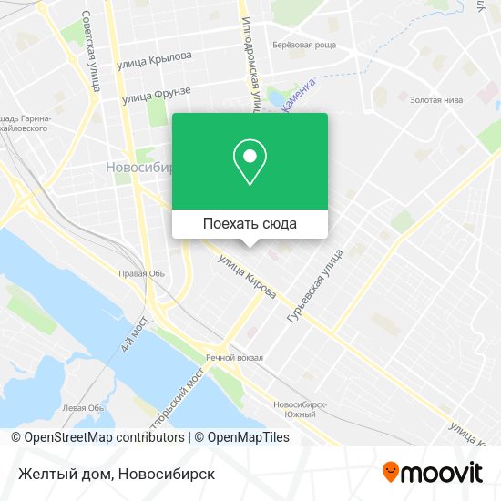 Карта Желтый дом