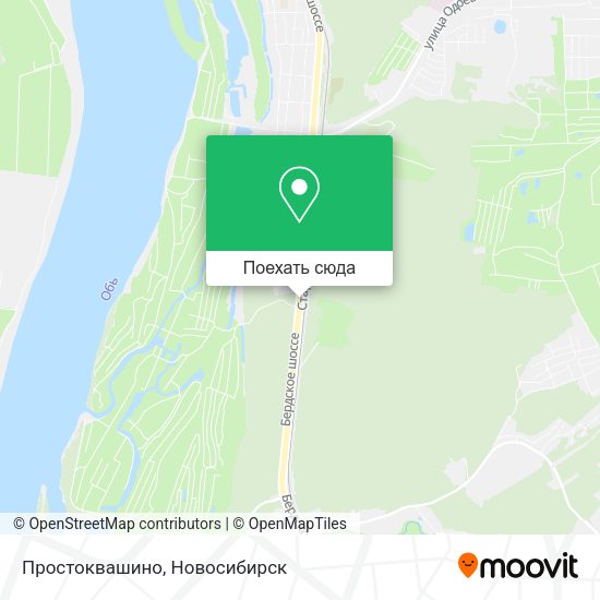 Карта Простоквашино