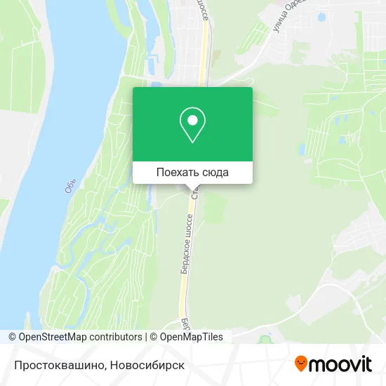 Карта Простоквашино